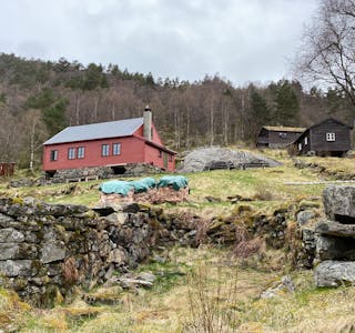 Fin tur til Longåsdalhytta,frå Bjordal i Skjold. 