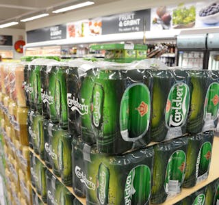 Skjenkekontrolløren og matbutikkane i Sauda ueinige om dei alkoholpolitiske retningslinjene i påsken. Arkivfoto.