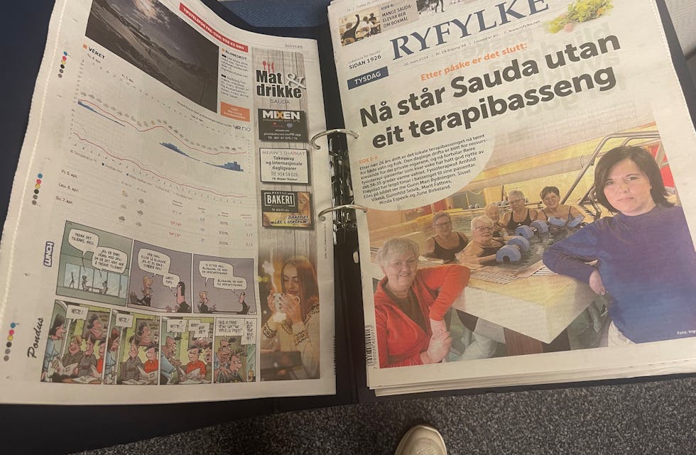 Dei siste vekene har Ryfylke-tilsette måtta dra til ein matbutikk for å få eit Ryfylke-eksemplar til den fysiske avispermen til bedrifta. Avisa torsdag 11. april har dei tilsette ennå ikkje sett snurten av. 