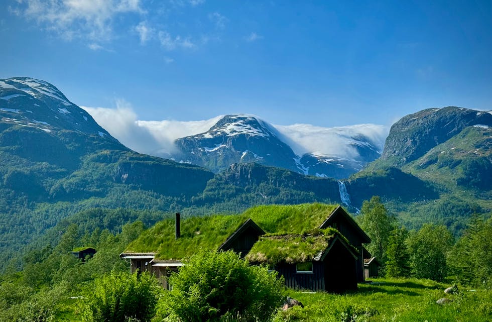 Skoddeskyer over Fossdal.
