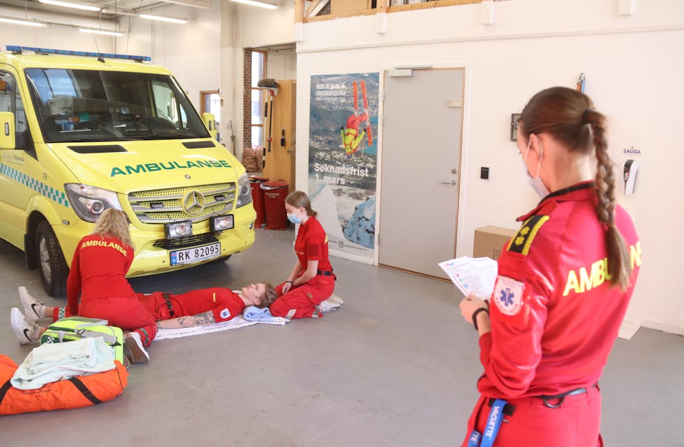 Vg2 ambulansefag ved Sauda vidaregåande har det høgaste karaktersnittet i fylket.