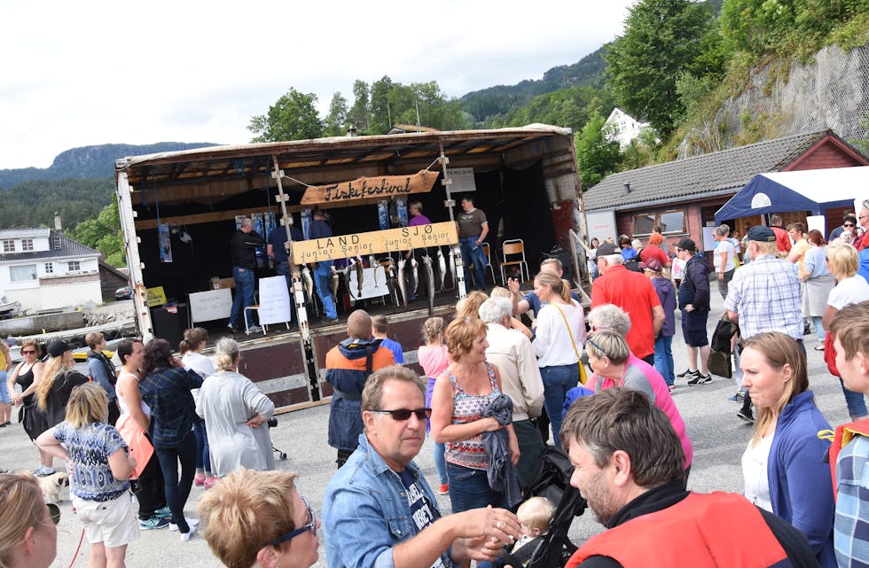 Laurdag er Vanviksfestivalen. Bildet er frå ei tidlegare utgåve av festivalen.