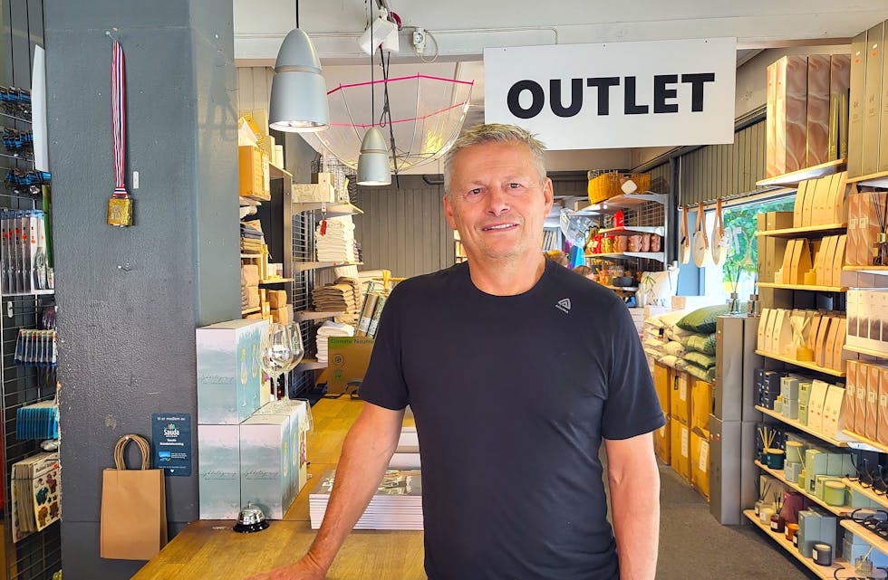 Kjetil Aartun er fornøgd med sommarhandelen. Han fortel om vekst i 2023, og om bra besøk på Companiet så langt denne sommaren.