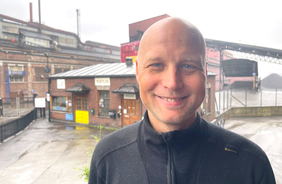 Dagens leiar av Sauda fabrikkarbeiderforening, Joachim Andersen, overtok vervet i 2021.
