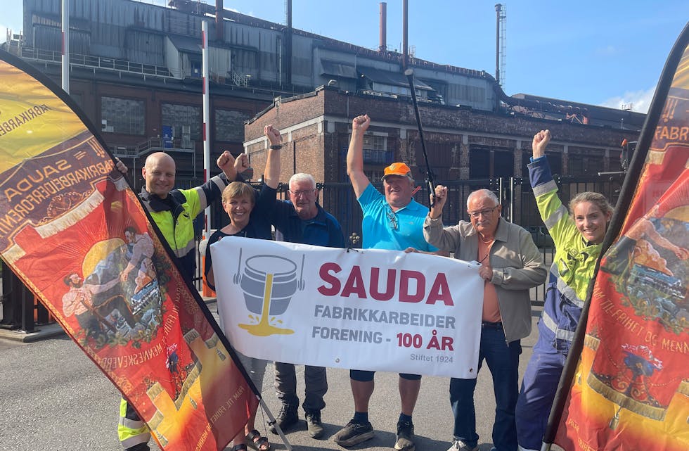Det er mange i aksjon når Sauda fabrikkarbeiderforening skal feira 100-årsjubileet sitt komande helg.
