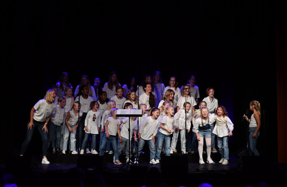 FOTO: Sauda Soul Children (Kids og Teens) sin konsert i fjor haust.
