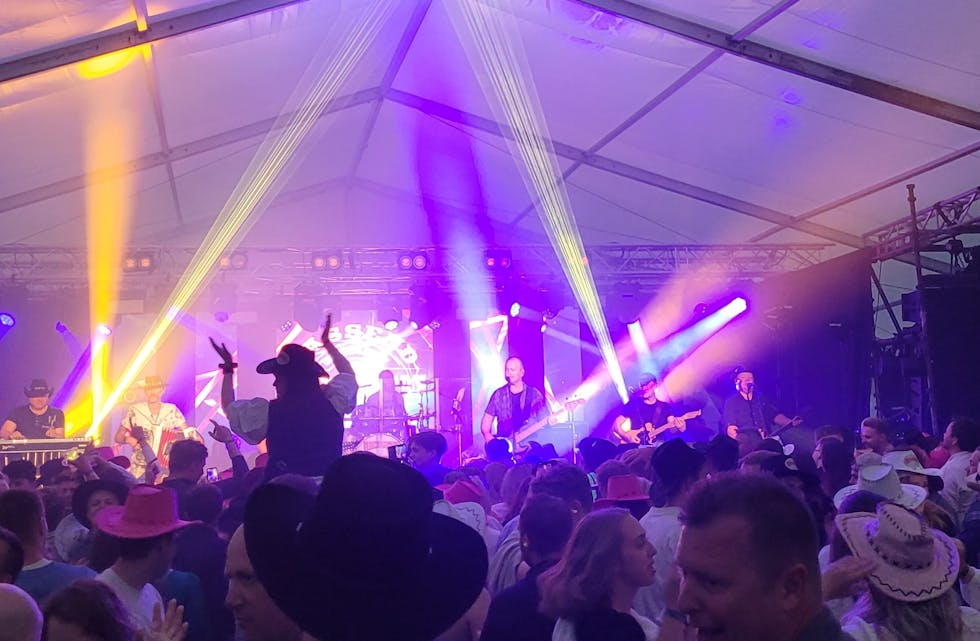 Bilde frå ein av konsertane under Saudadagane 2024.