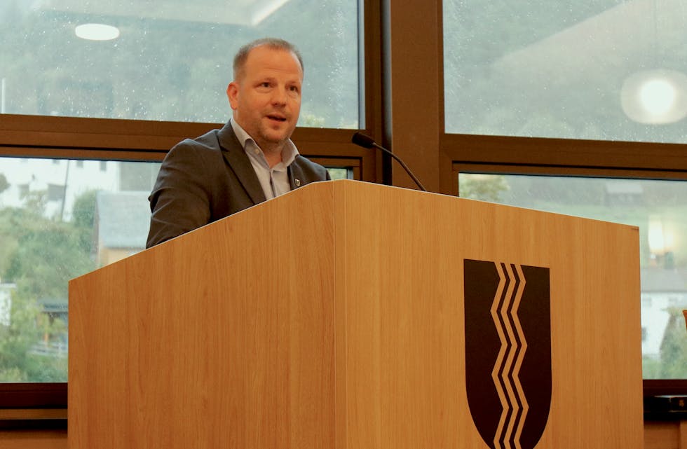 Asbjørn Birkeland (Sp) ønsker å kjempe for at dagens organisering av næringsutviklinga i Sauda består.