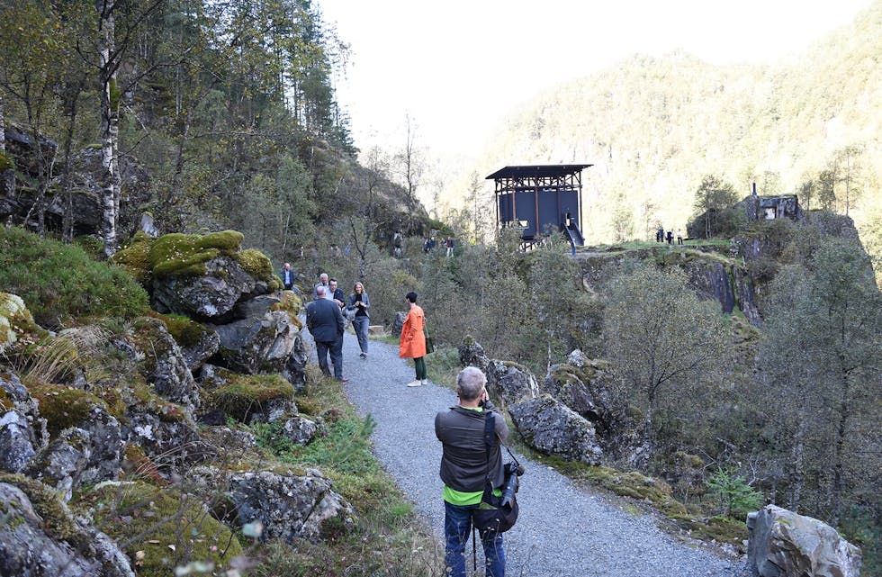 Illustrasjonsfoto, tatt i Allmannajuvet i 2023.