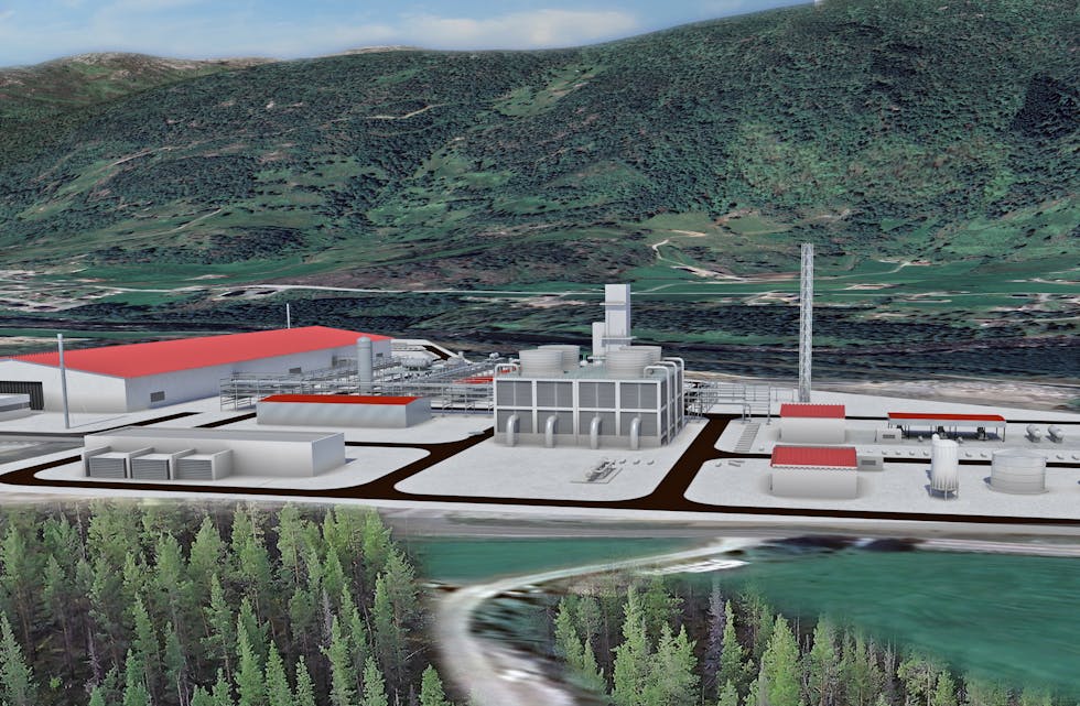 Iverson eFuels har søkt om å få regulert areal til ammoniakkfabrikk på Birkeland, pluss lagring og utskipingsanlegg ved Saudafjorden.