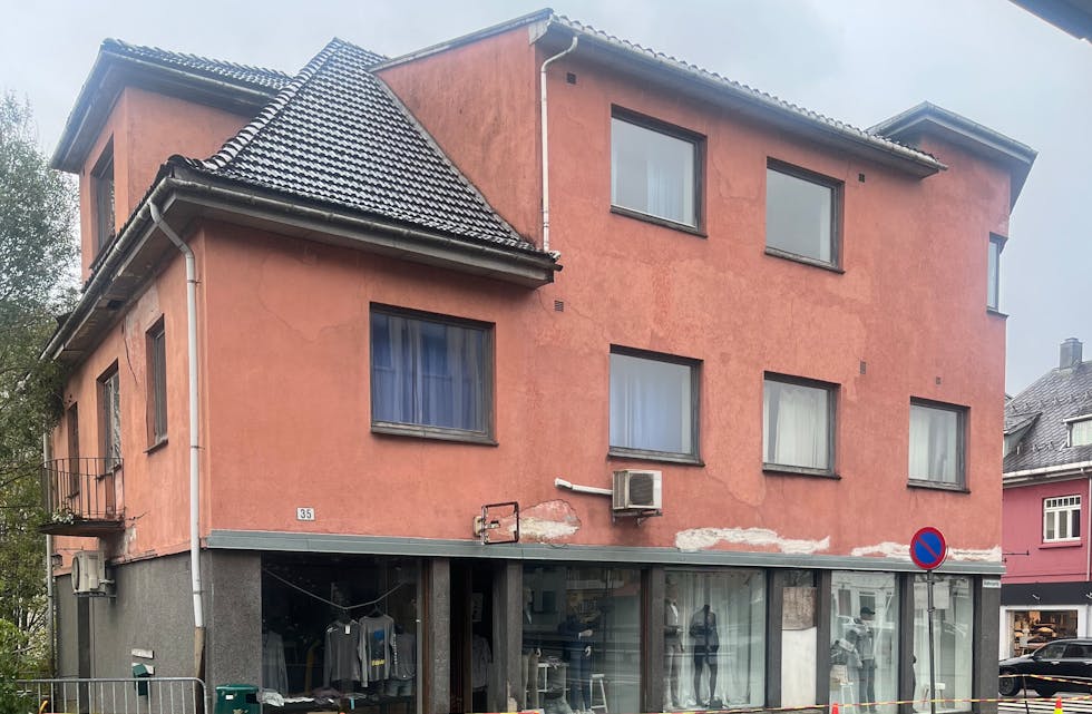 Bygget Saudahjørnet.